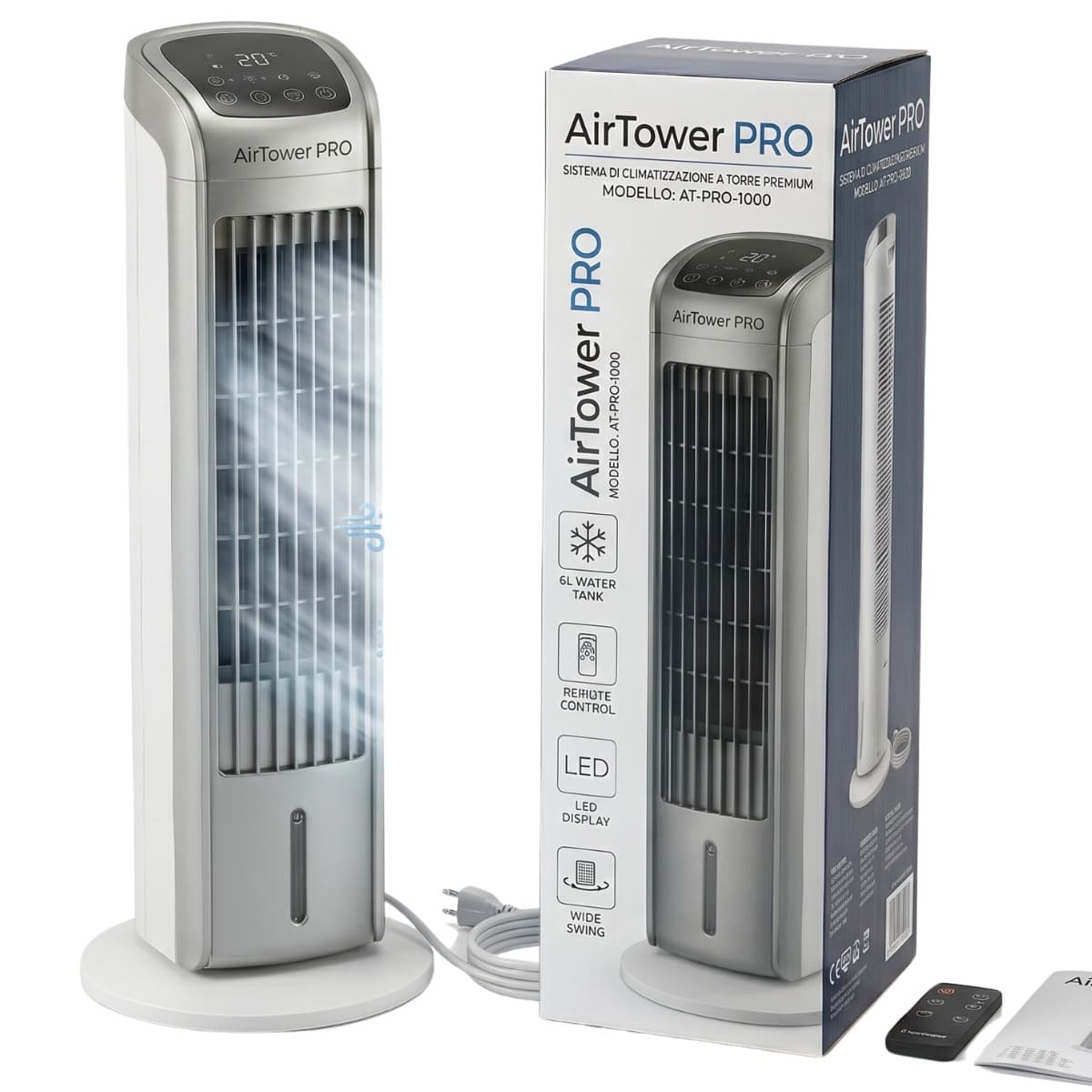 AirTower PRO condizionatore 4 in 1 senza unità esterna